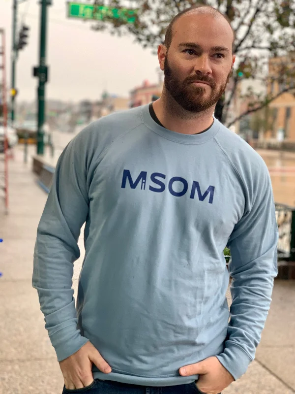 MiSOM Crew Neck - Baby Blue & Bold