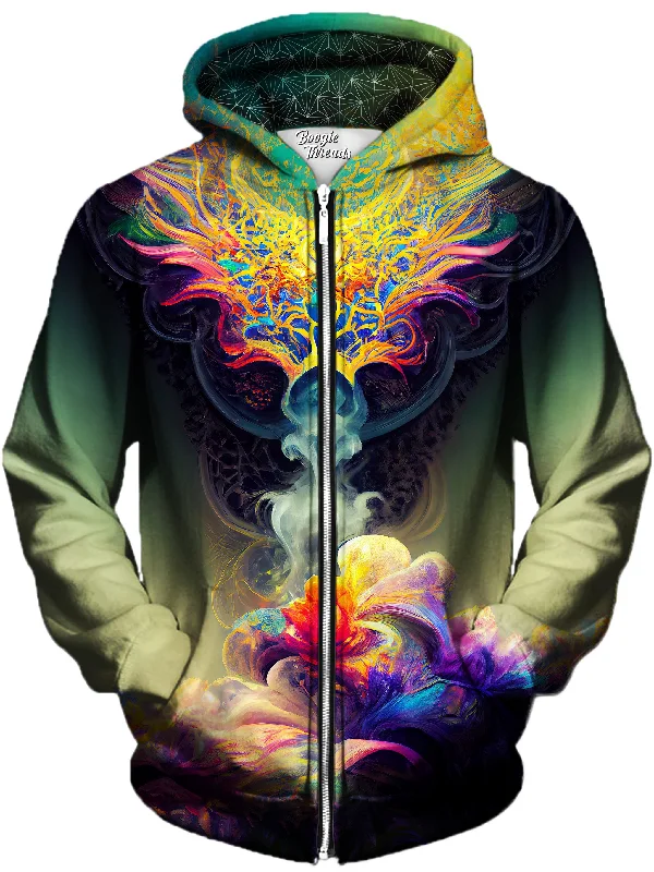 Moment Unisex Zip-Up Hoodie