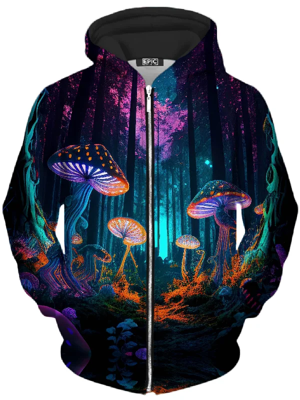 Natures Medicine Unisex Zip-Up Hoodie