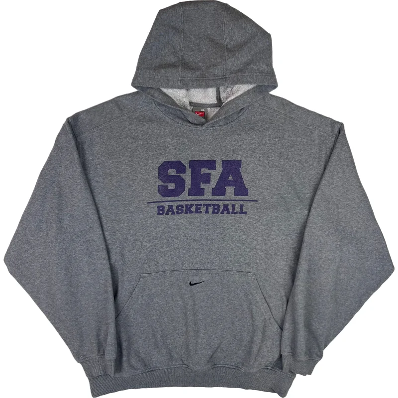 Nike 00's Swoosh SFA Basketball Hooded Sweatshirt Grey
