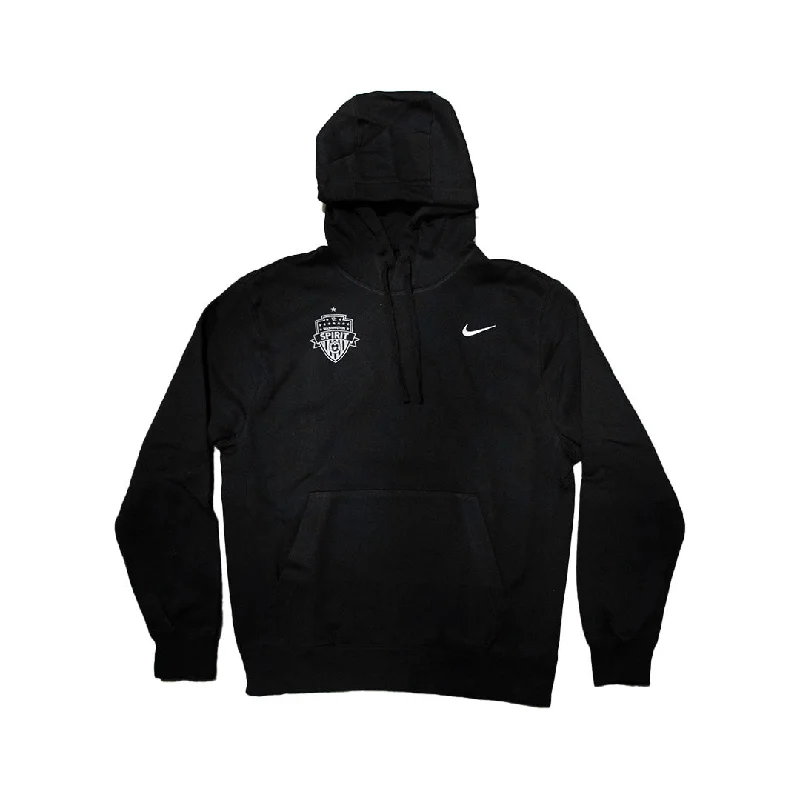 Nike 2023 Washington Spirit Youth Hoodie - SMALL SHIELD LOGO - Black