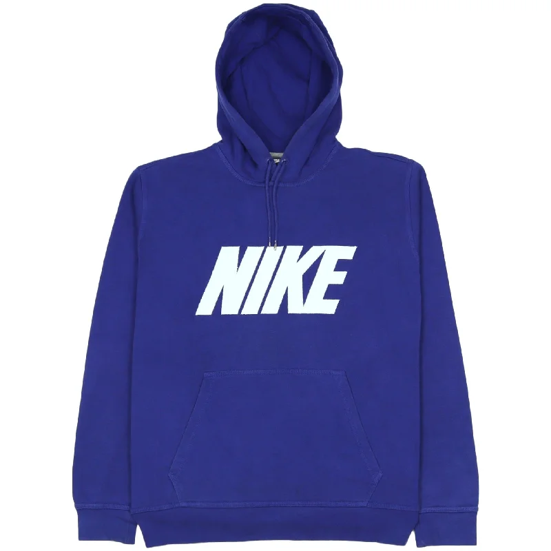 Nike Blue Hooded Sweatshirt