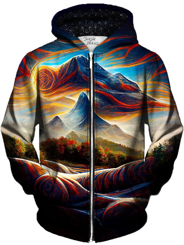 Obedient Evil Unisex Zip-Up Hoodie