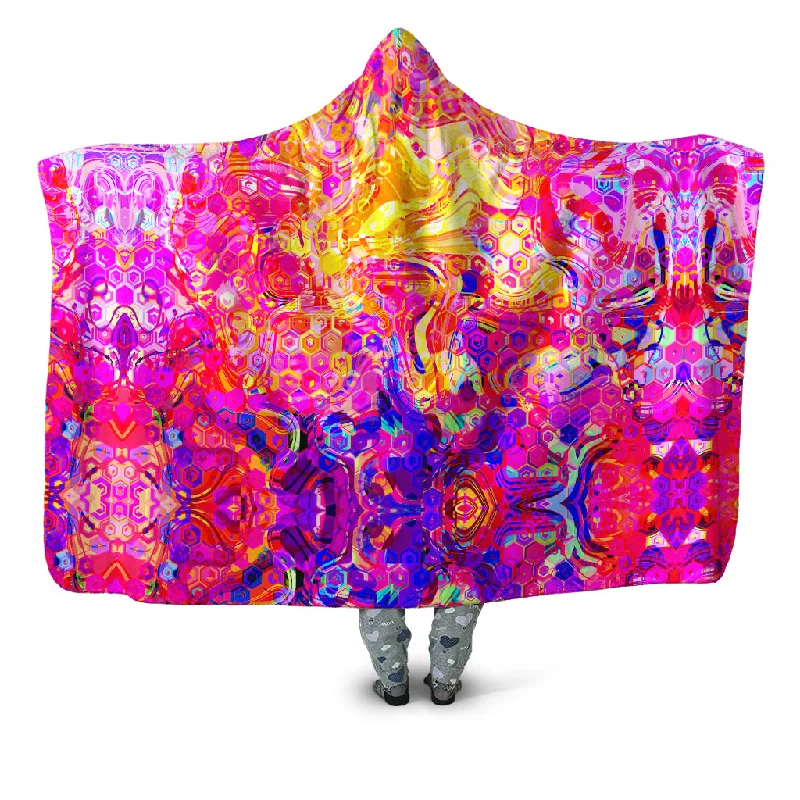 Ornate Drip Hooded Blanket