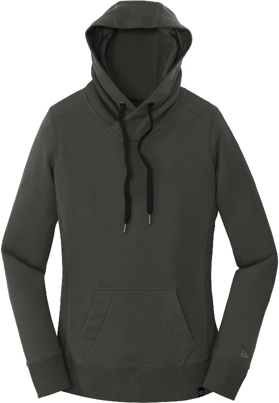 CLOSEOUT - New Era Ladies French Terry Pullover Hoodie