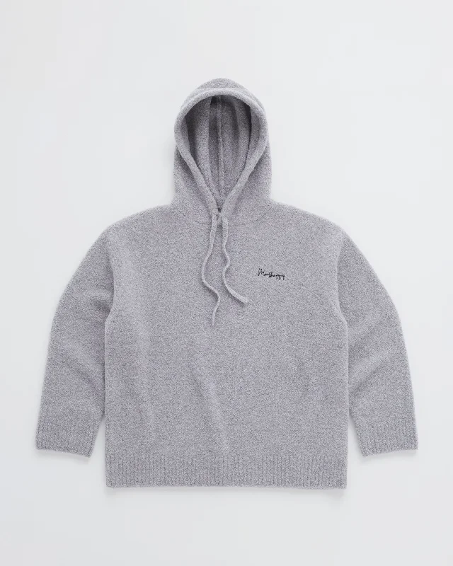 Oversized Boucle Hoodie