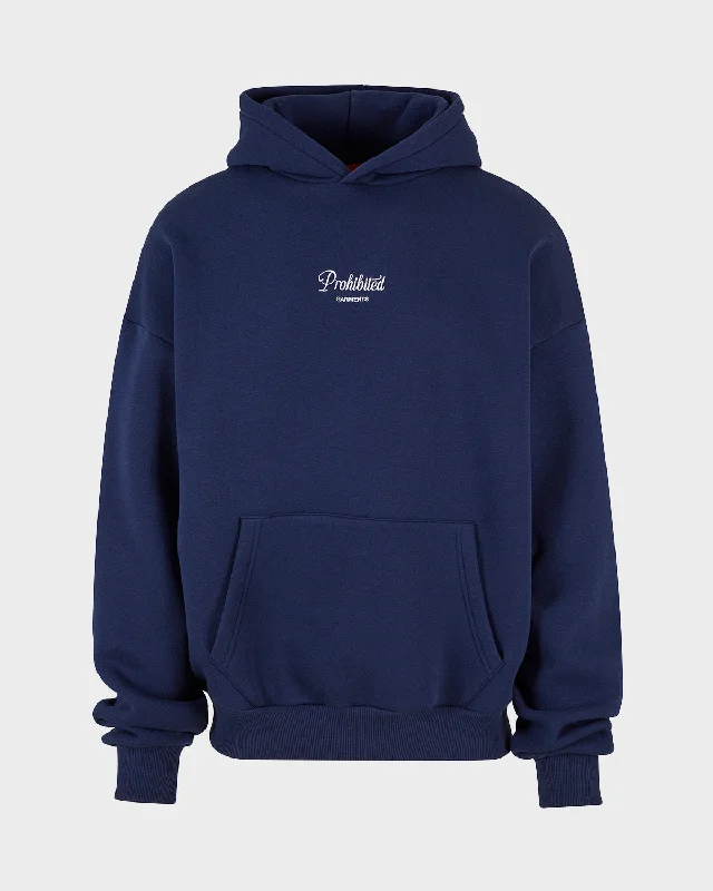 PB Garment Hoodie Navy