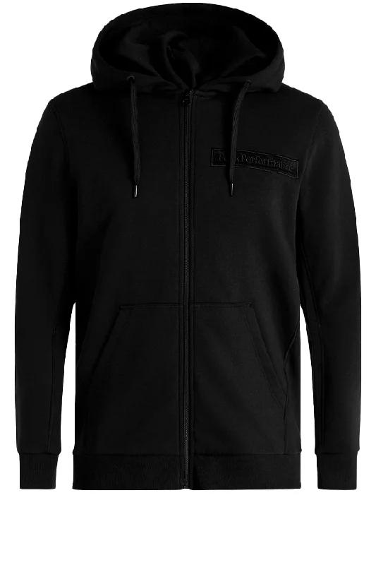 Peak Performance Zip Hoodie Ease Black