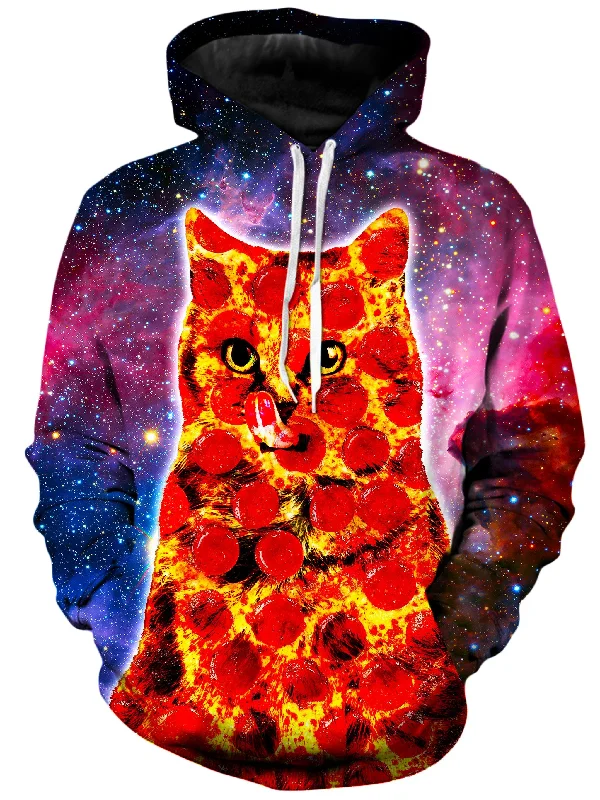 Pepperoni Space Cat Hoodie