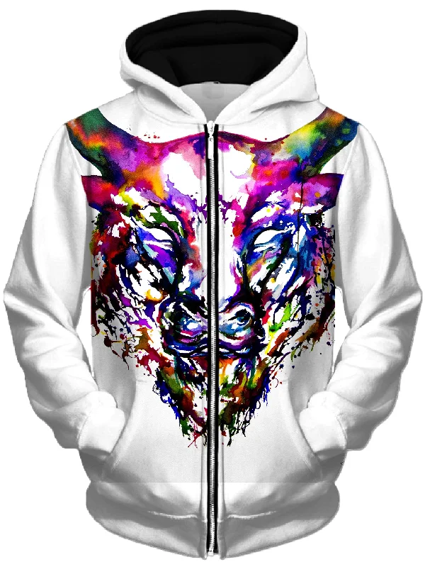 Philosopher Unisex Zip-Up Hoodie