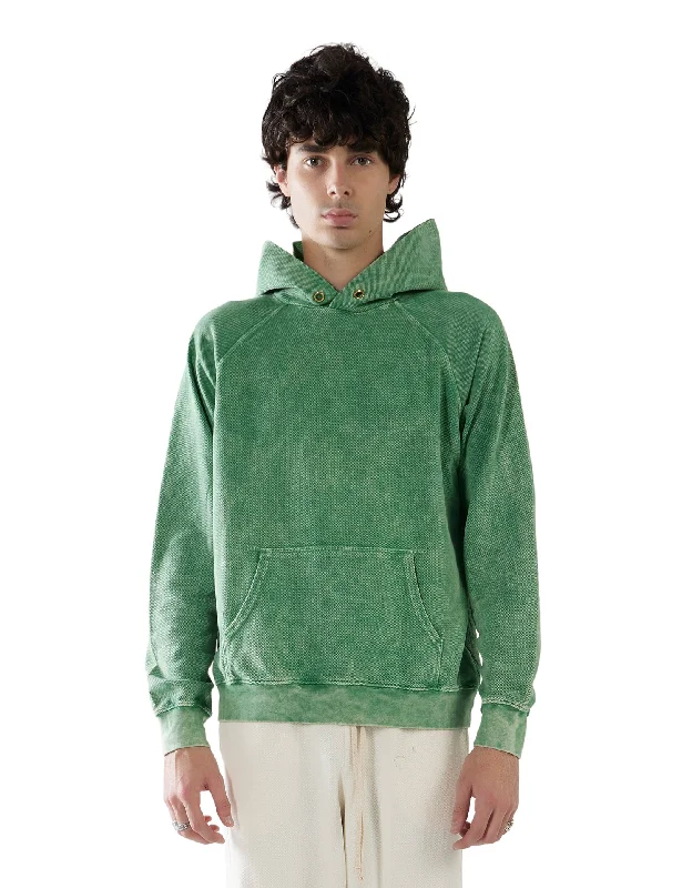 Piqué Raglan Hoodie