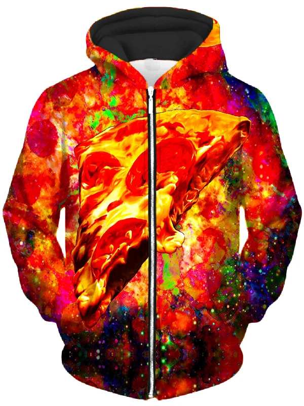 Pizza Unisex Zip-Up Hoodie