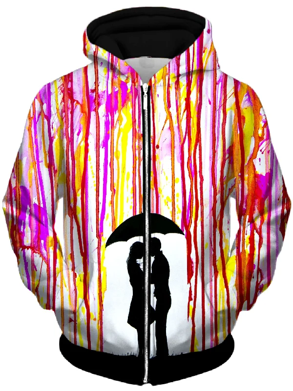 Primrose Unisex Zip-Up Hoodie