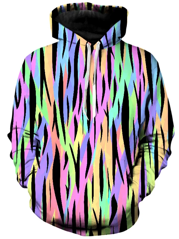 Psychedelic Tiger Stripes Unisex Hoodie