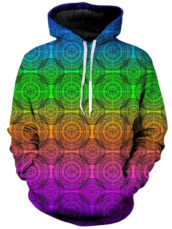 Rainbow Mandala Unisex Hoodie