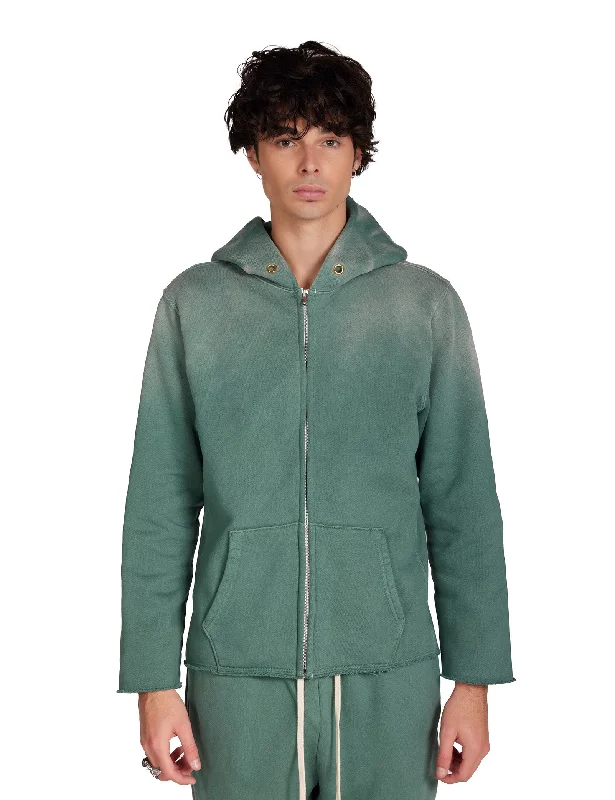 Heavyweight Raw Zip Hoodie