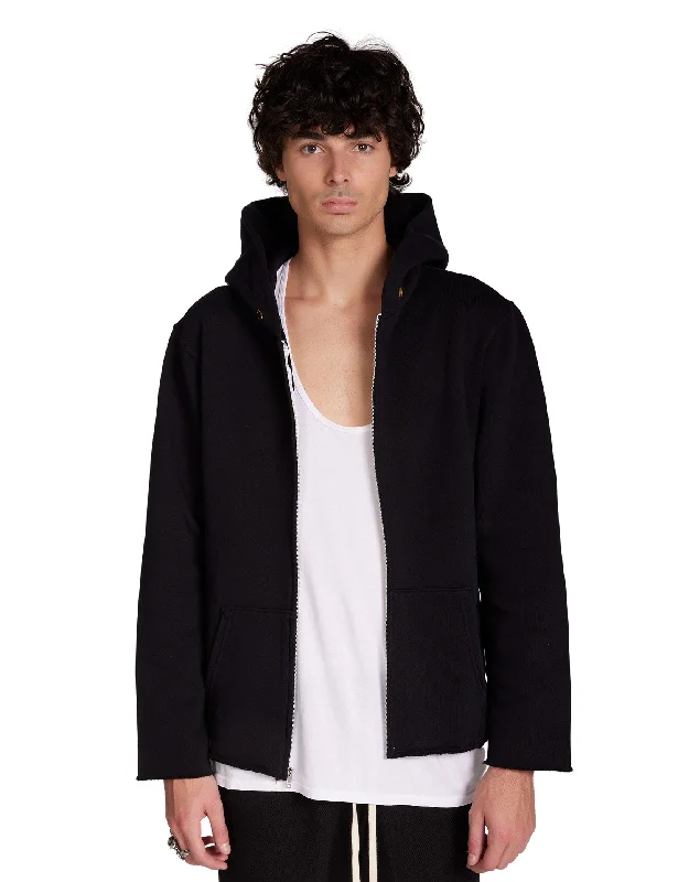 Heavyweight Raw Zip Hoodie