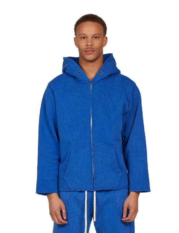 Heavyweight Raw Zip Hoodie