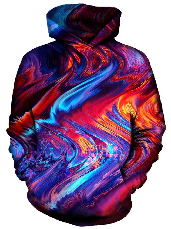 Red Beams Hoodie