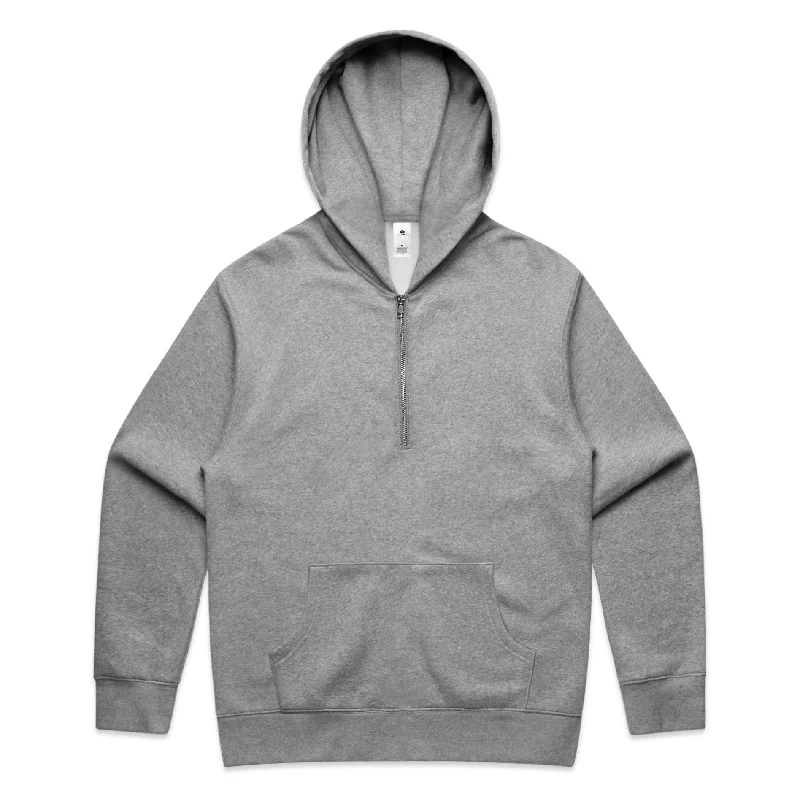 Relax Half Zip Hood | ATHLETIC HEATHER