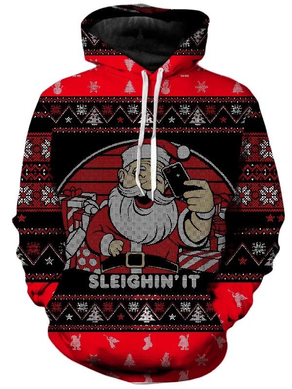 Sleighin It  Unisex Hoodie