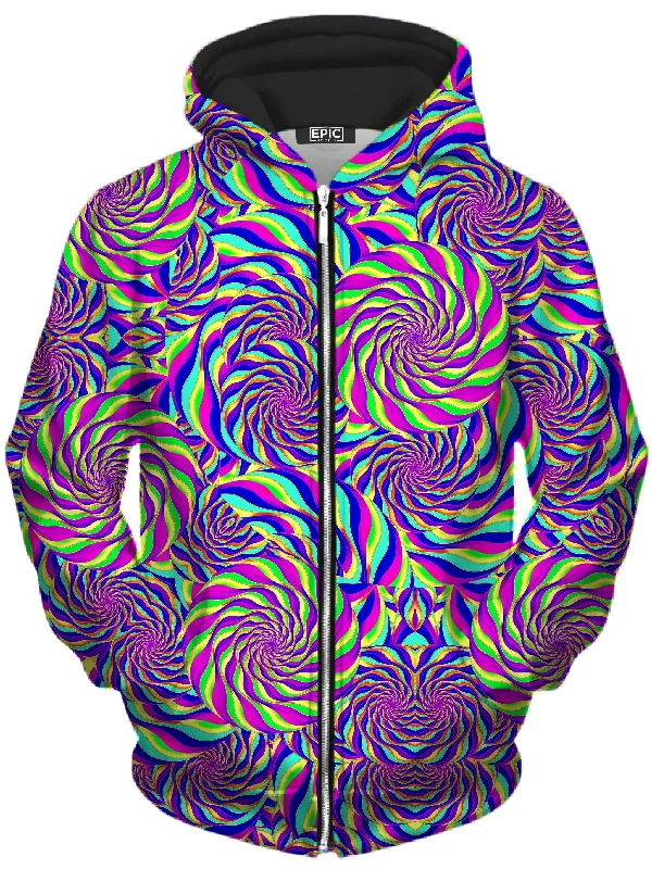 Spinzone Unisex Zip-Up Hoodie