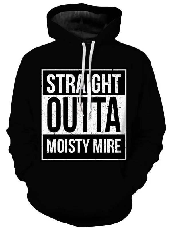 Straight Outta Moisty Mire Unisex Hoodie