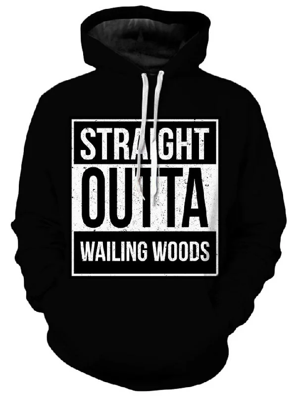 Straight Outta Wailing Woods Unisex Hoodie