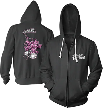 TEENAGE BOTTLEROCKET - "Another Way" (Black) (Zip Hoodie)