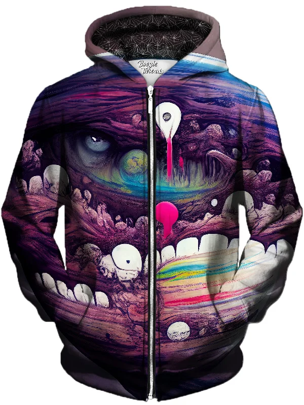 Temporary Imagination Unisex Zip-Up Hoodie