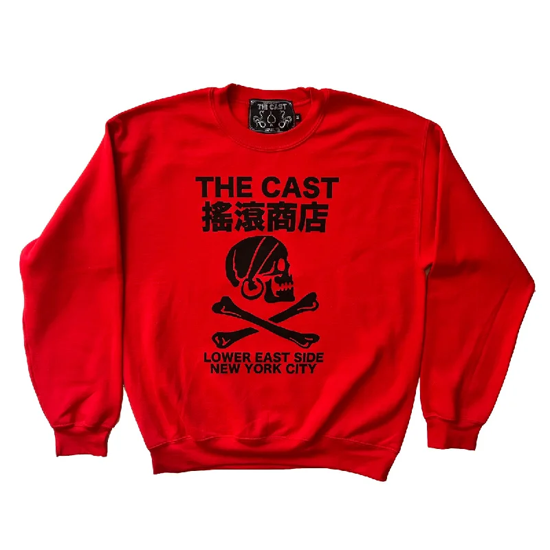 THE CAST Crewneck (RED)