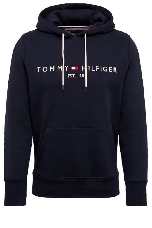 Tommy Hilfiger Essential Logo Hoodie Navy
