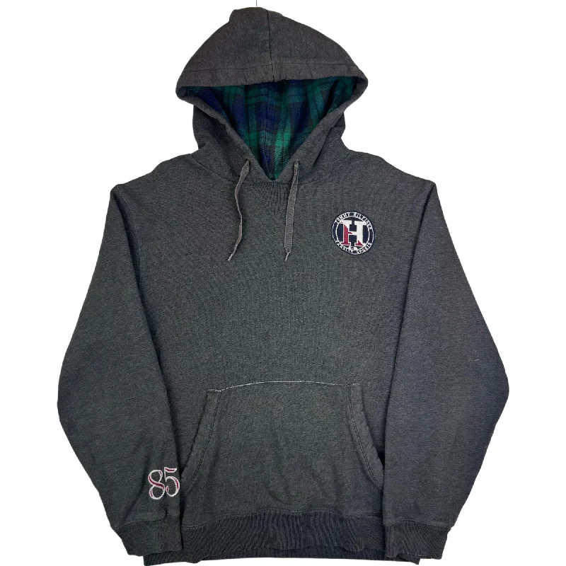 Tommy Hilfiger Varsity Sports Hooded Sweatshirt Grey