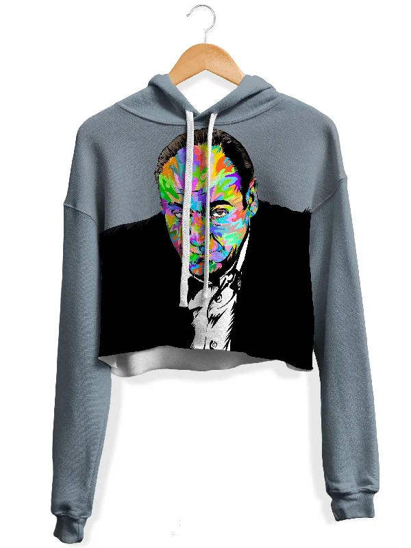 Tony Fleece Crop Hoodie