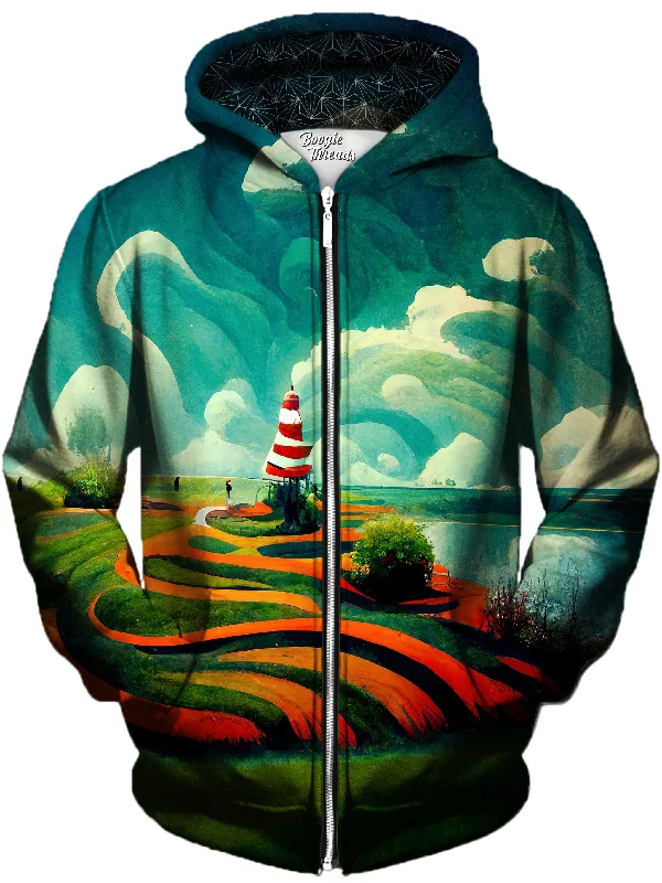 Trivial Redemption Unisex Zip-Up Hoodie