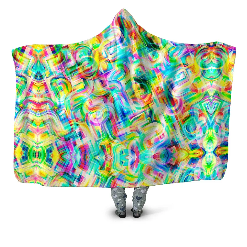 Tropical Nectar Hooded Blanket