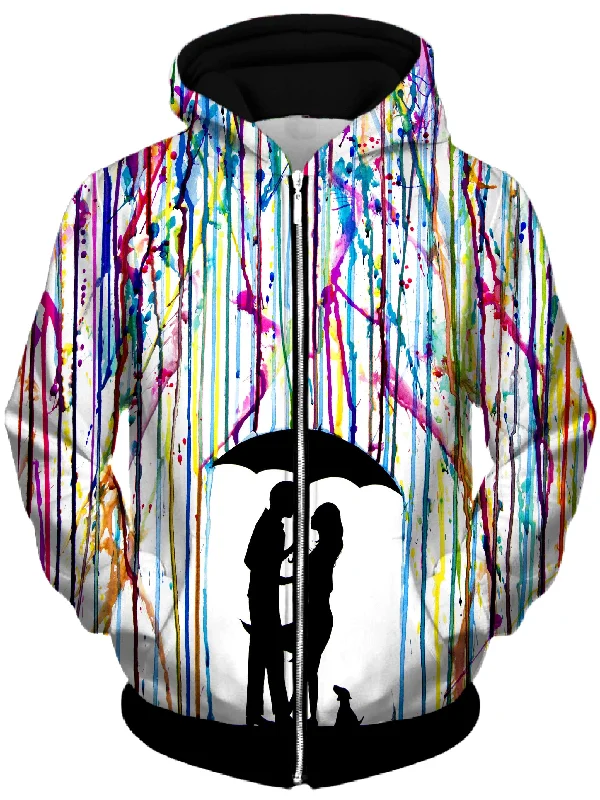 Two Step Unisex Zip-Up Hoodie