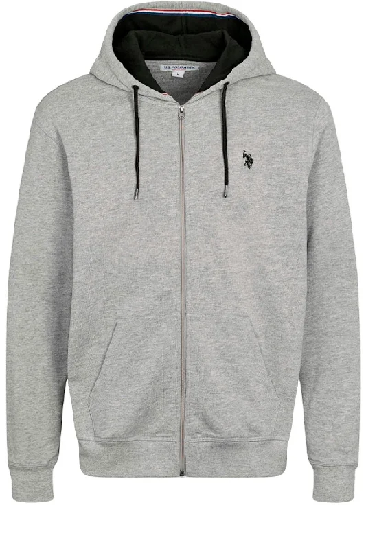 U.S. POLO ASSN. Zip Hoodie Erdi Grey
