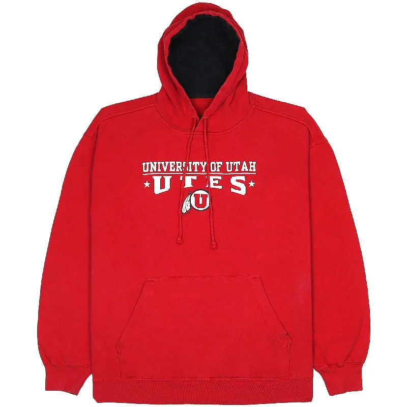 University of Utah Red Hooded Sweatshirt