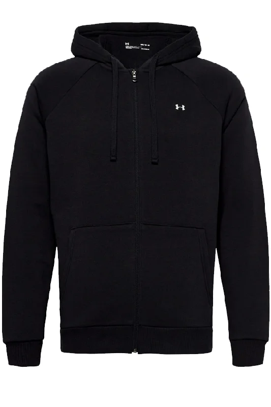 Under Armour Full Zip Rival Hoodie Black