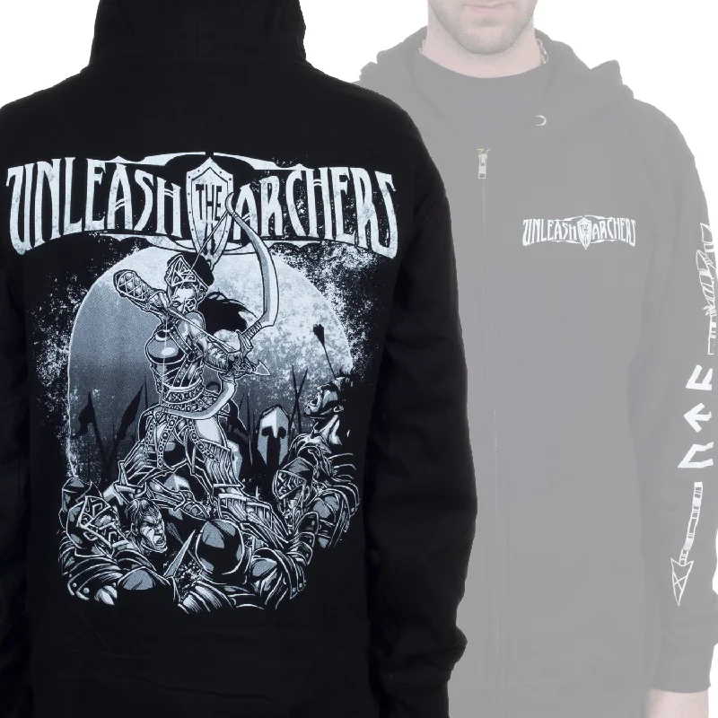 Unleash The Archers "Archer Hoodie" Zip Hoodie