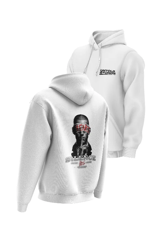 Untold Studios Silence Hoodie - White