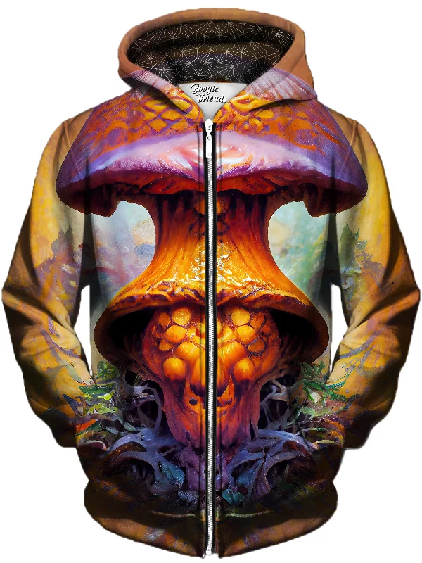 Voiceless Tolerance Unisex Zip-Up Hoodie