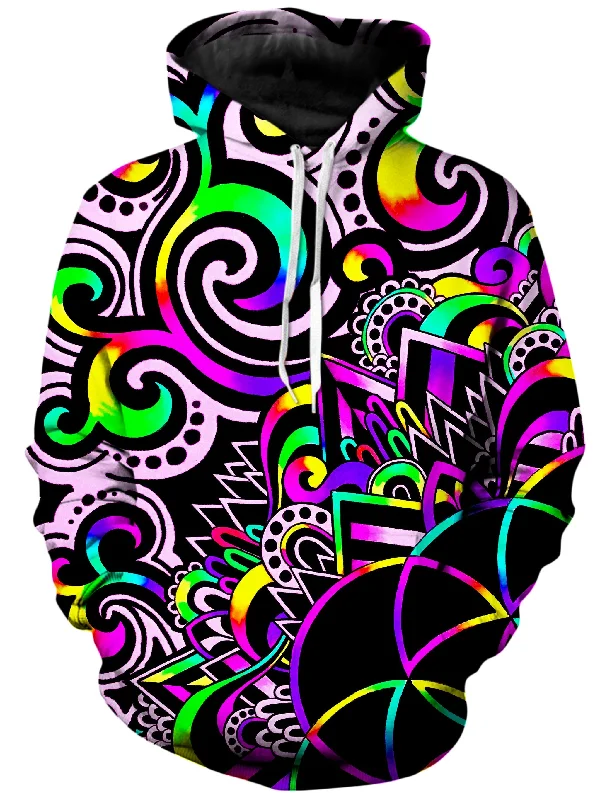 White Doodle Magic V2 Unisex Hoodie