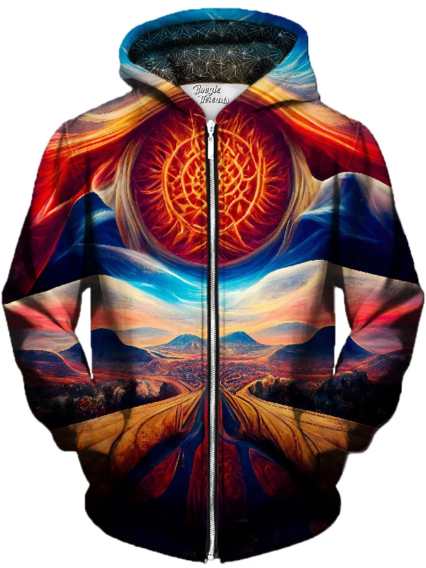 Wicked Sympathy Unisex Zip-Up Hoodie