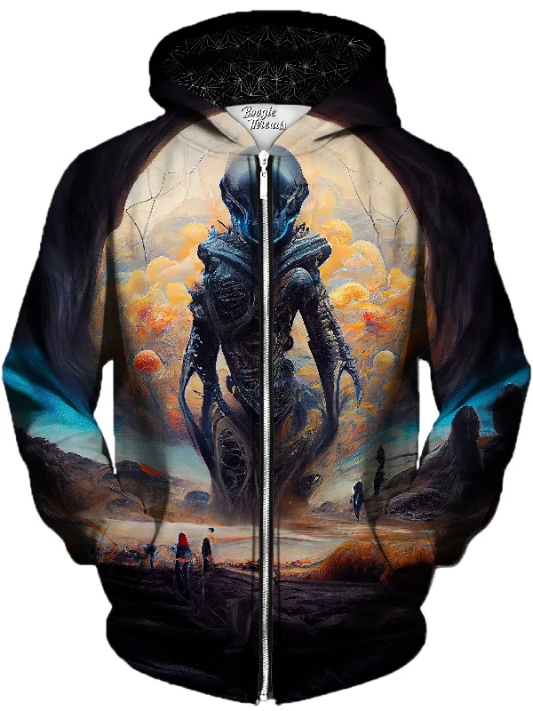 Wilted Redemption Unisex Zip-Up Hoodie