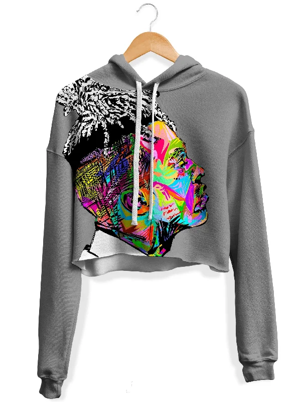 XXX Fleece Crop Hoodie