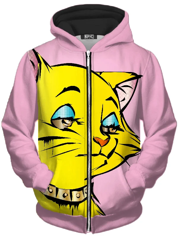 Yellowcat Unisex Zip-Up Hoodie