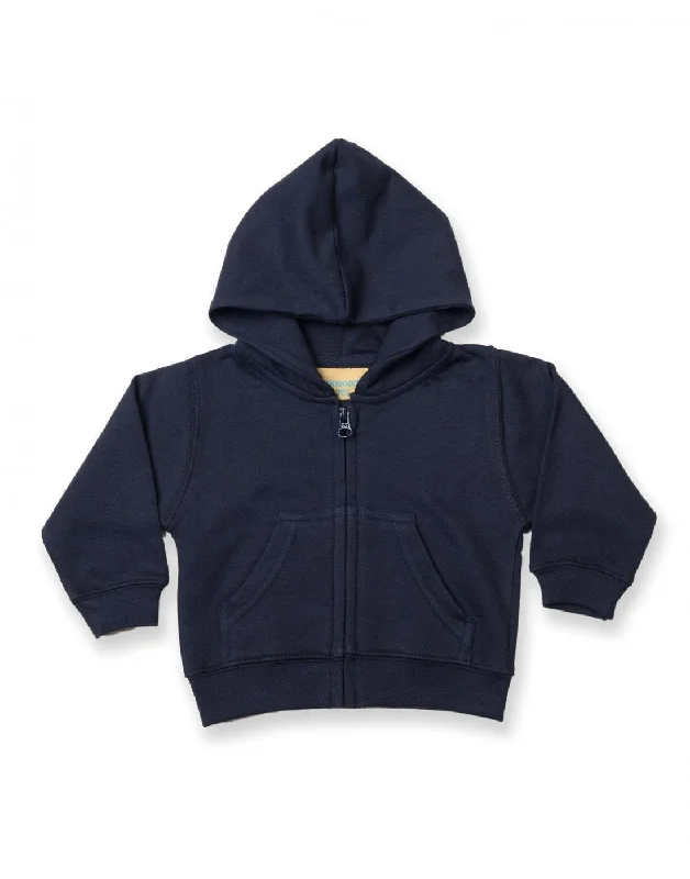 Zip Through Hooded Sweatshirt | NAVY