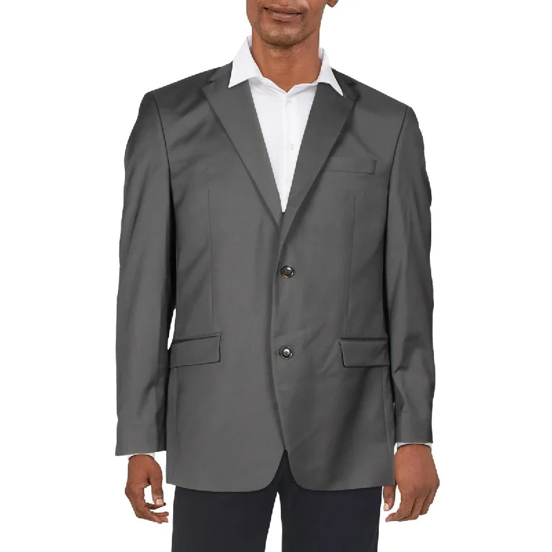 Sean John Mens Classic Fit Printed Suit Jacket